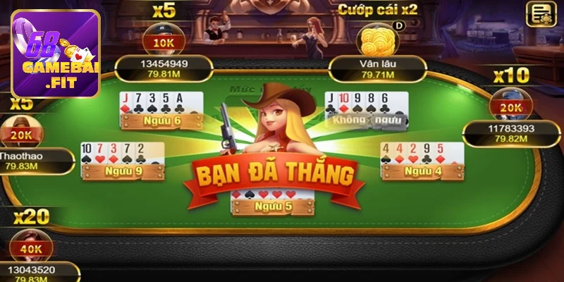 Đôi nét về game Ngưu ngưu cướp cái 68 game bài